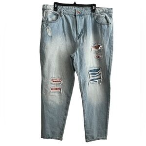 No Boundaries Super High Rise Mom Jeans Size 21 Juniors